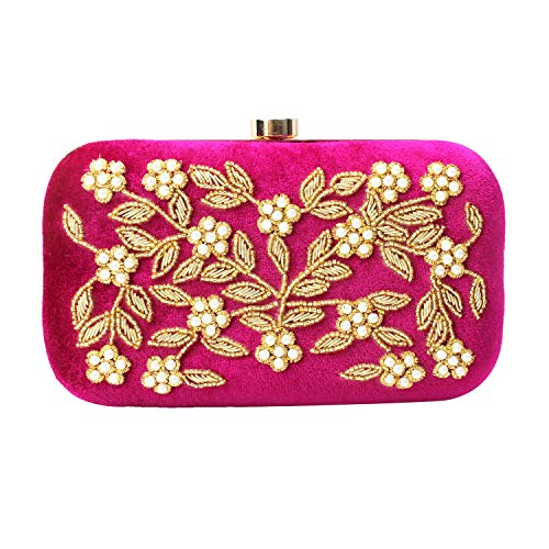 DUCHESS Women's Clutch (Fuchsia)