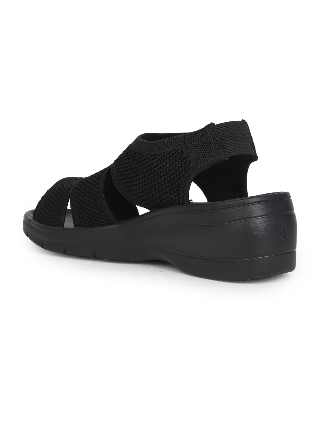 Hush Puppies Women's Wedge Heel Sandals - Black (4Uk)