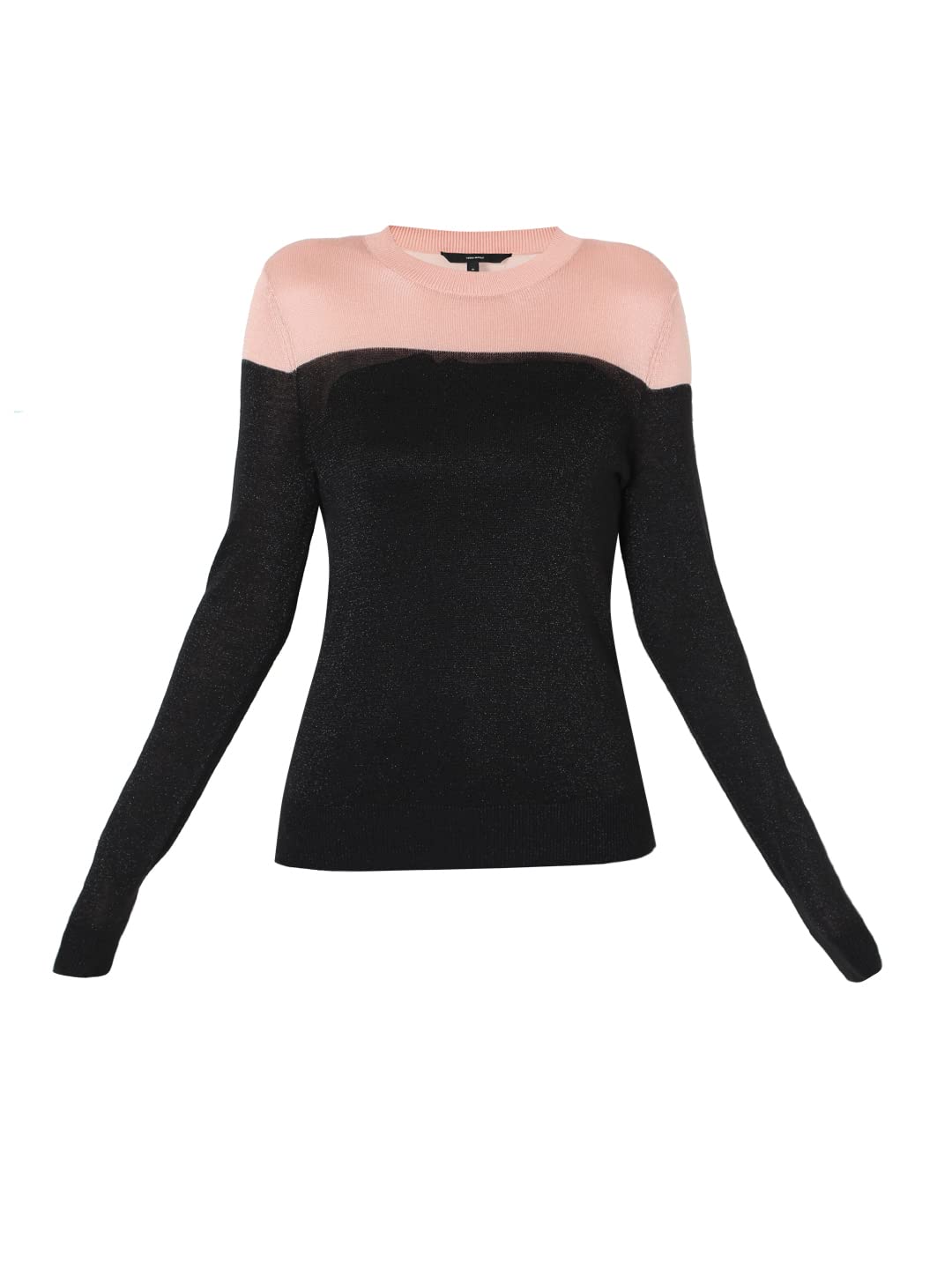 VERO MODA Women's Casual Viscose Sweater (1248129_Black_S)