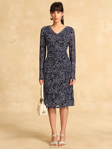 Kazo Wendy Midi Dress Blue