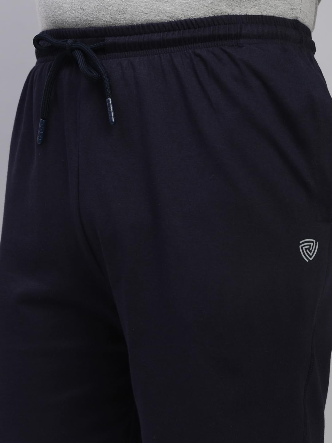 Lux Cozi Men's Cotton Regular Fit Solid Shorts with Side Pockets_COZI_2141_NB_M_1PC Navy