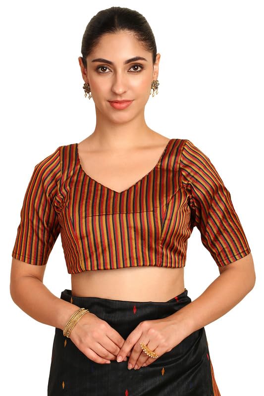 Soch Womens Black Tussar Geometric Print Saree With Tassels