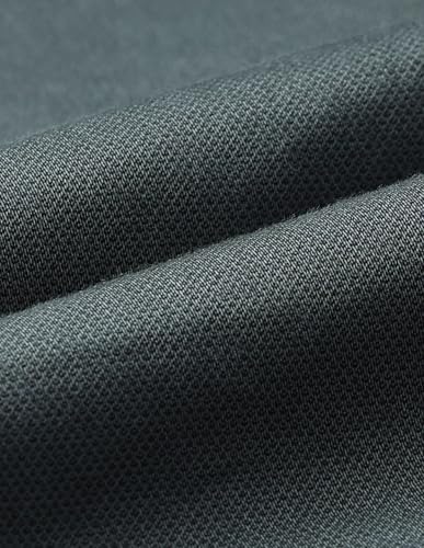 U.S.Polo Association Men's Satin Relaxed Fit Trousers (USTROO1026_Grey_30)