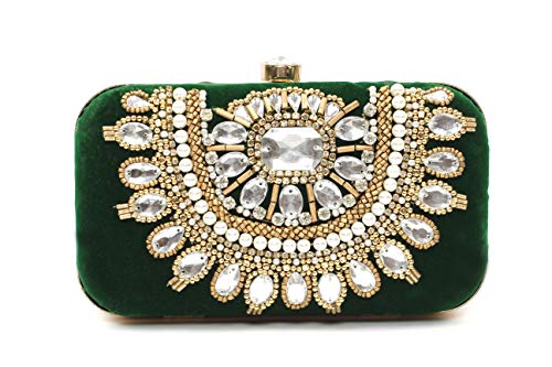 DUCHESS Women's Clutch Green