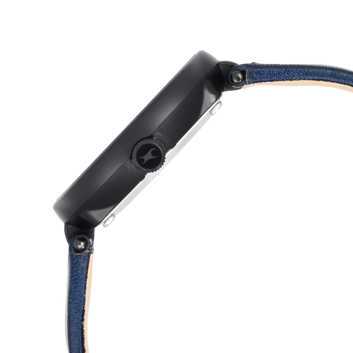 Fastrack Women Plastic Revibe Analog Blue Dial Watch-6252Pf02, Band Color-Blue