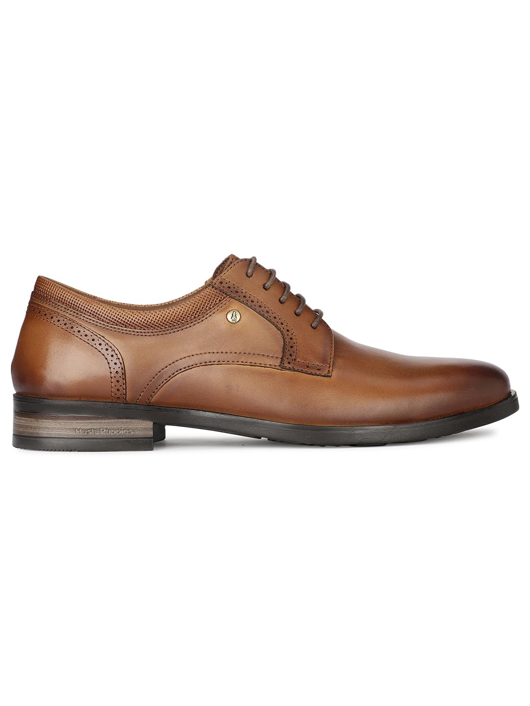 Hush Puppies Mens Nelson Derby TAN Formal Shoes - 8 UK (8243189)