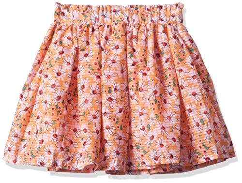 max Cotton Western Skirt Orange
