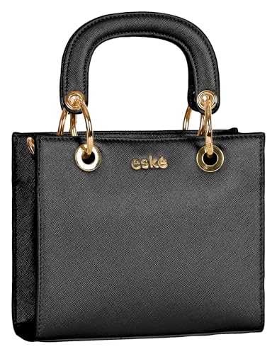 eske Sofia Vegan Leather Women's Handbag (Black)
