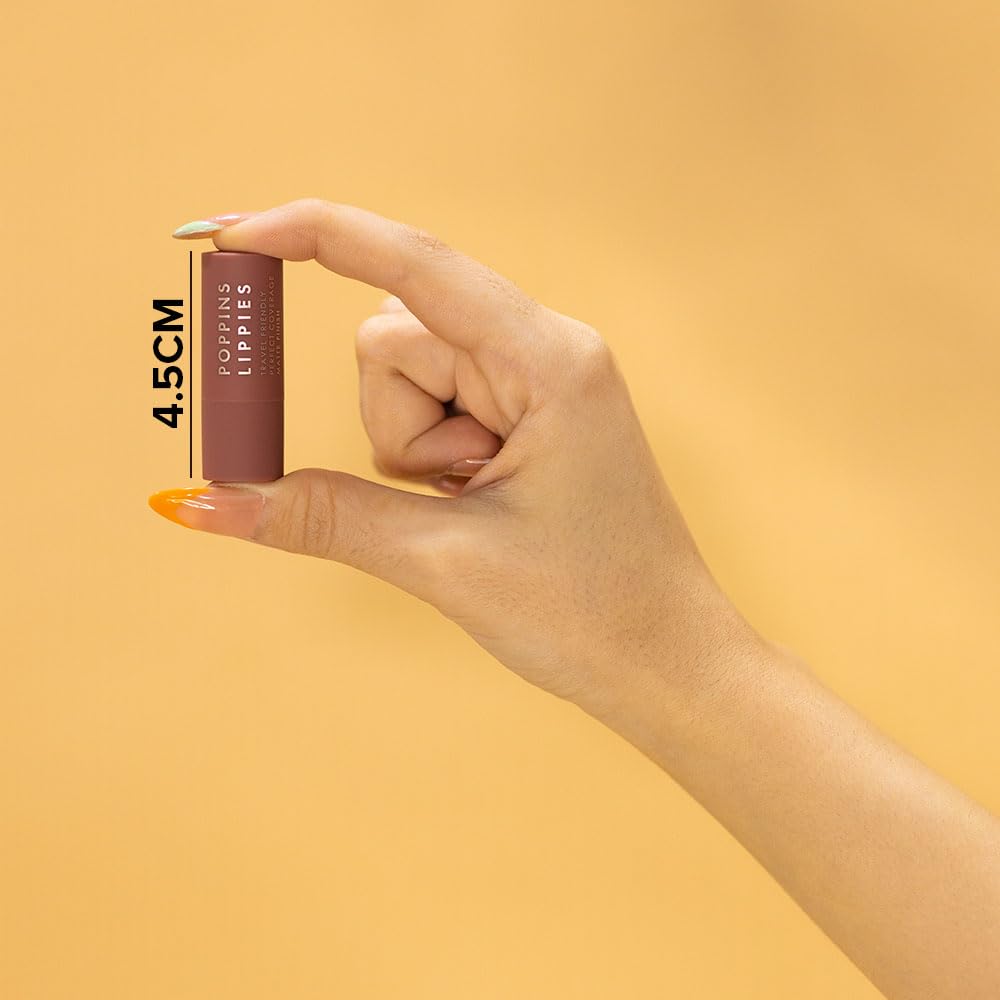 Character Mini Lipstick - Creamy Matte Finish with 8HR Wear | Smooth & Comfortable Texture | Bold Color Payoff | Vegan & Cruelty-Free