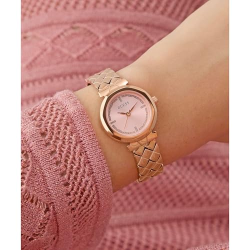 GUESS Analog White Dial Women's Watch-GW0839L3