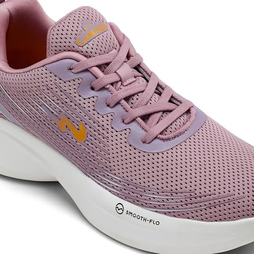 Campus Women's Camp-LEX Sneakers Peach/MSTD - 4UK/India