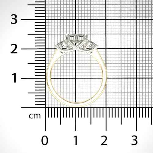 VALANOVA Hallmarked 18K Gold & Certified Lab Grown Diamond 1.03cts | Ring For Women's/Girls | Stylish & Elegant | VGR0461H | Ring Size: 7