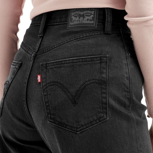 Levi's Women's High Rise Loose Taper Fit Black Jeans