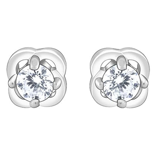 GIVA 925 Silver Bloomfire Zirconia Earrings| Drops to Gift Women & Girls | With Certificate of Authenticity and 925 Stamp | 6 Months Warranty