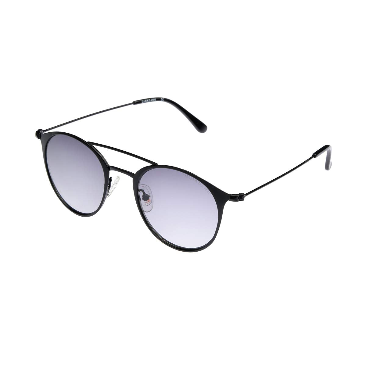 Giordano Gradient Round Unisex Sunglasses - (GA90191C90|49|Grey Color Lens)