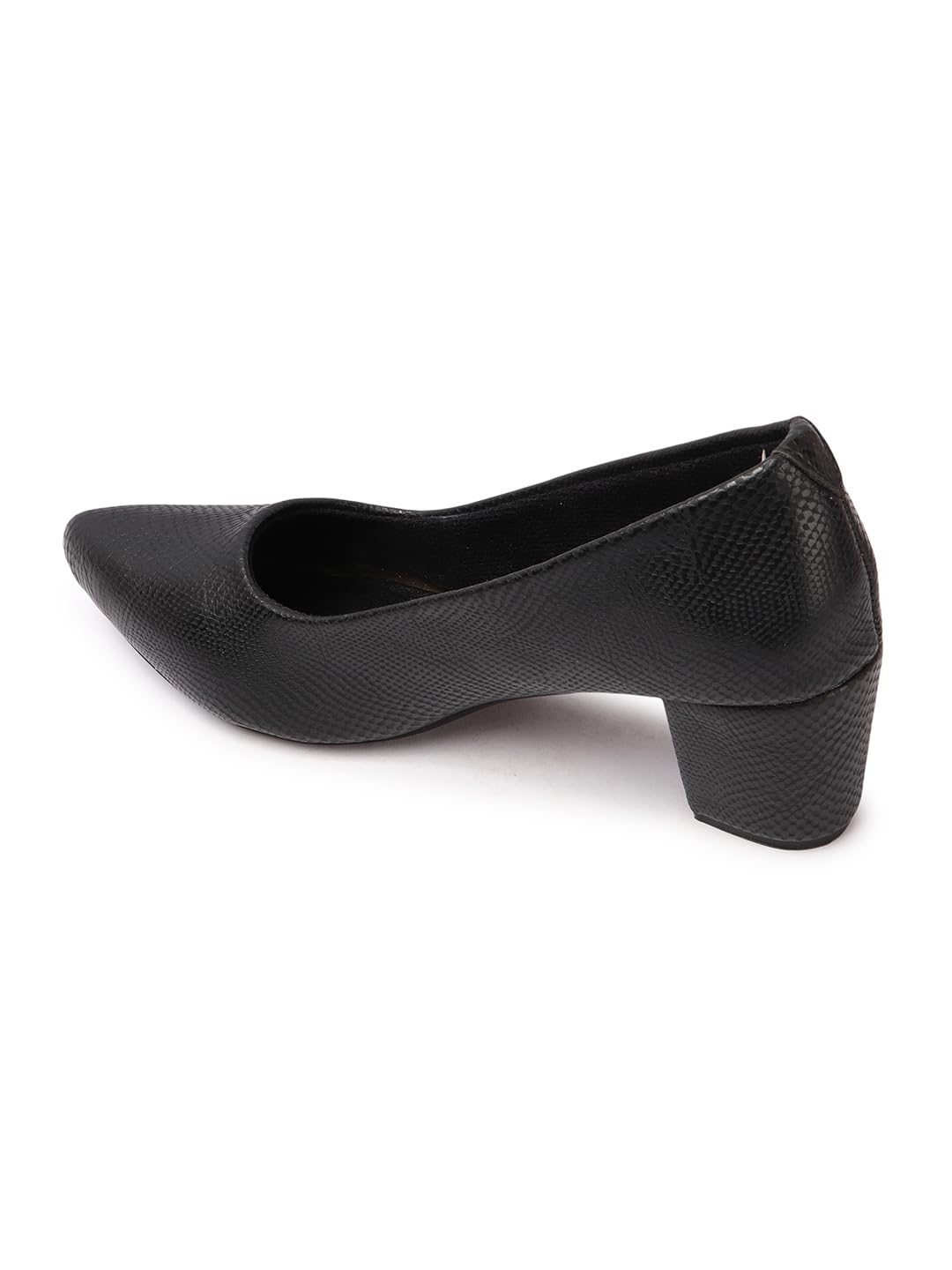 Carlton London Women Pump Shoes,Black,UK-6