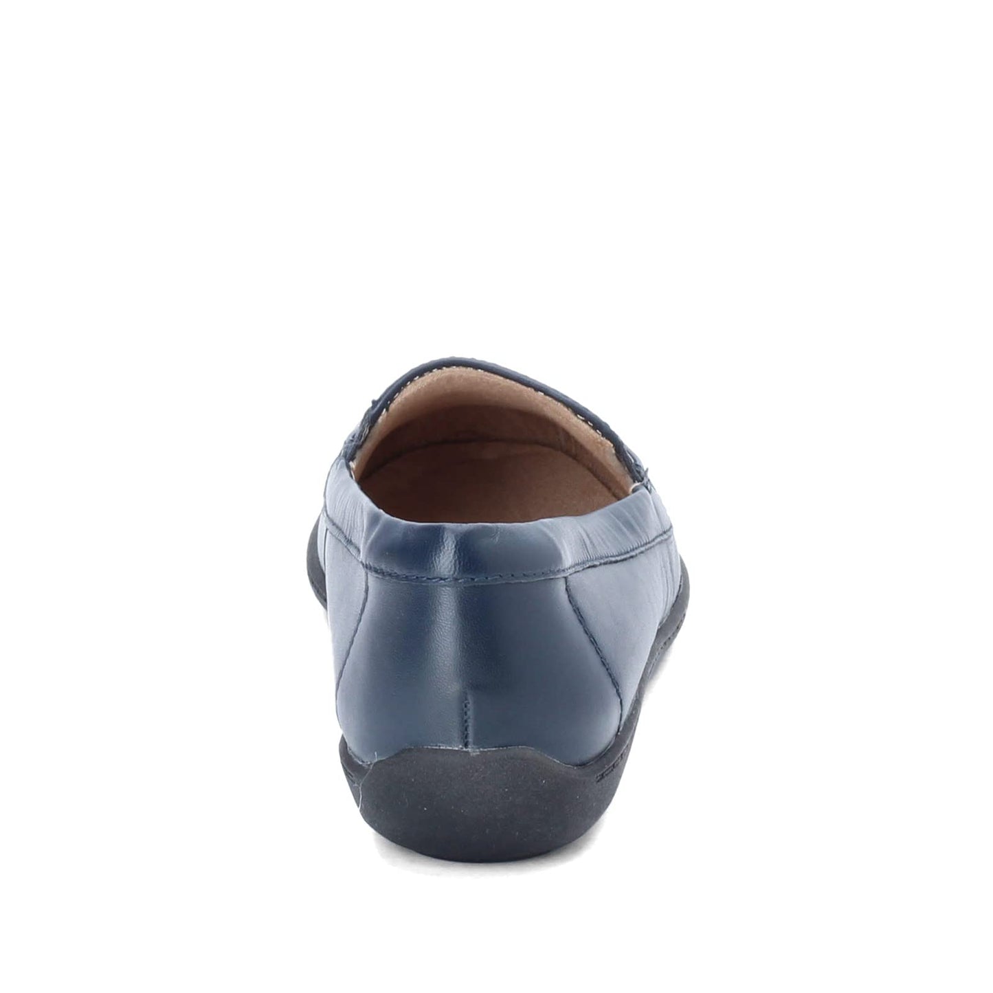 Women's Natural Soul, Kacy Slip-On, Navy Leather, 9 Wide