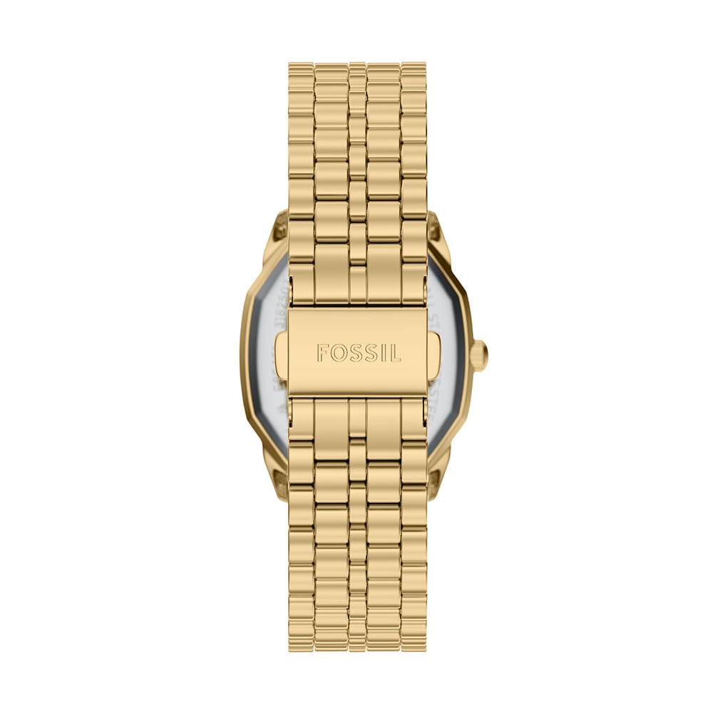 Fossil Harlow Gold Quartz Stainless Steel Watch ES5451