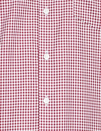 Van Heusen Men's Slim Fit Shirt (VHSFFSLBJ70970_Maroon 40)