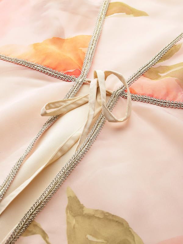 Ahalyaa Women's Polyester Kurta Set (AHKUPZ-COMBO-1126_Off White