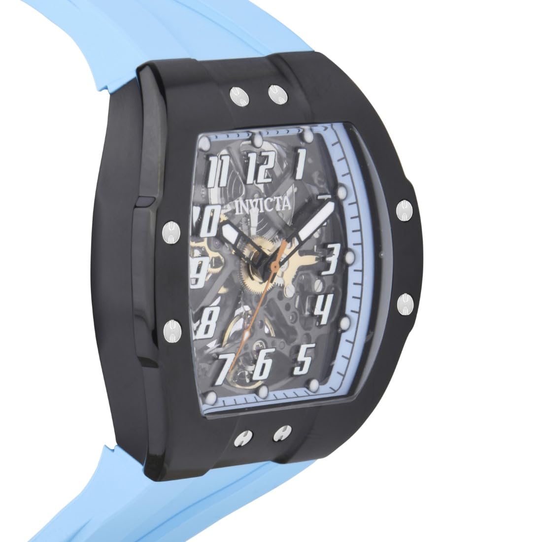 Invicta Silicone Analog Multi Dial Men Watch-43515, Multi-Color Band