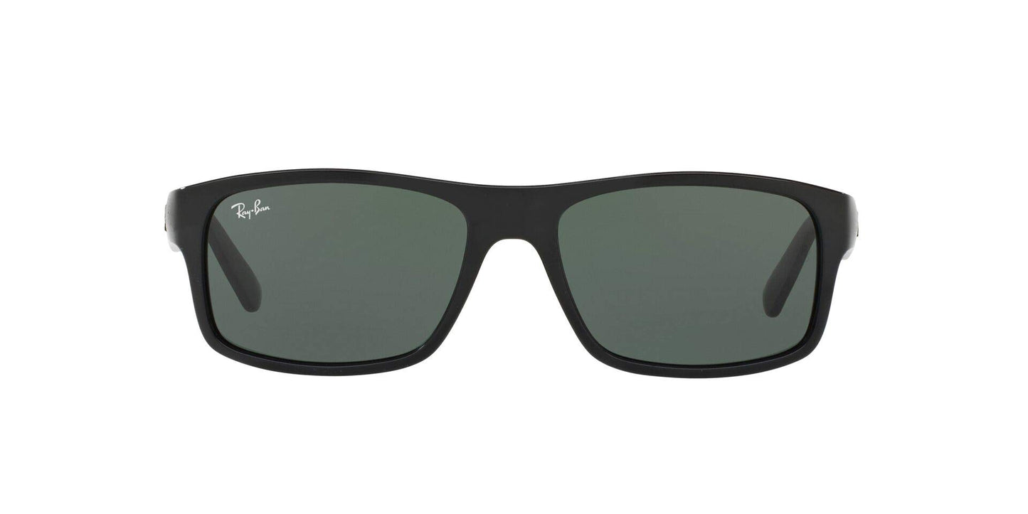 Ray-Ban Unisex UV Protected Green Lens Rectangle Sunglasses - 0RB4205I601/7156