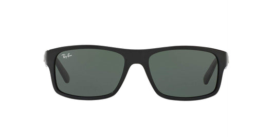 Ray-Ban Unisex UV Protected Green Lens Rectangle Sunglasses - 0RB4205I601/7156
