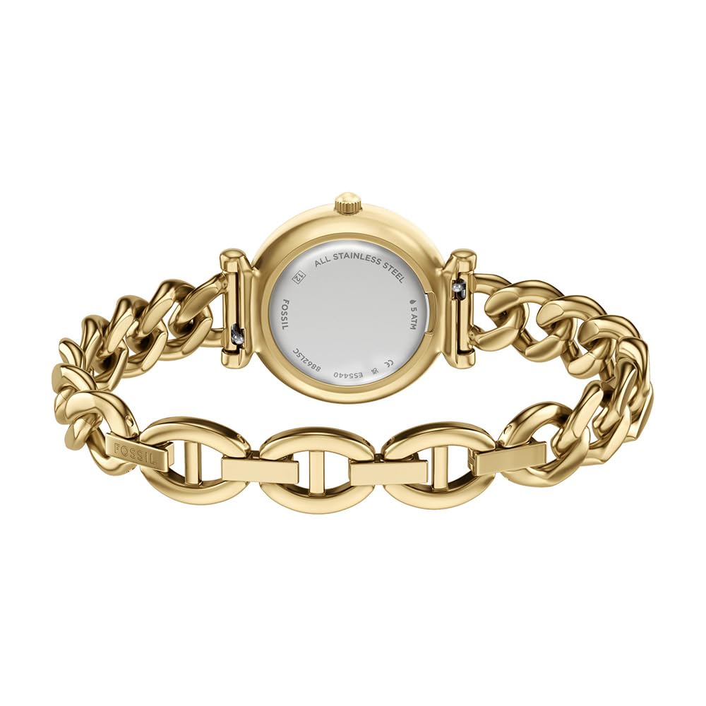 Fossil Carlie Gold Watch ES5440