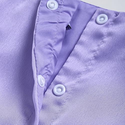 Hopscotch Girls Lavender Sleeveless Lace Embellished Onesie For Age (12-18 Months)