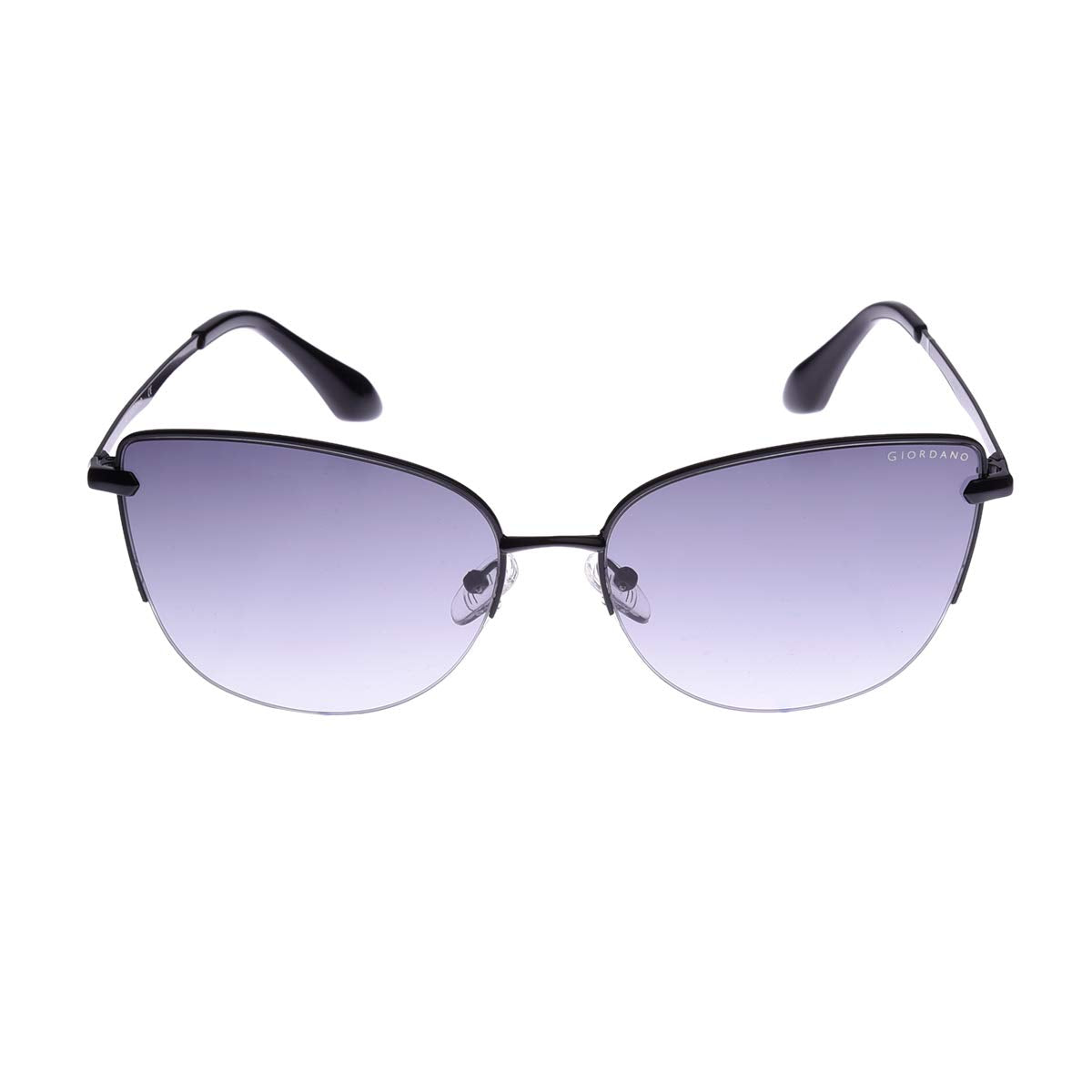 Giordano UV Protected Cateye Women Sunglasses - (62 | Grey Lens)