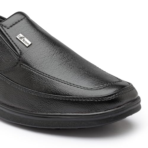 Action-DC-14643 Lightweight Comfortable Cushioned Formal Shoes for Men Black
