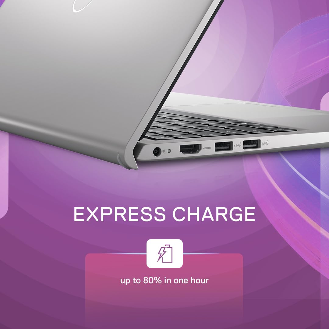 Dell Inspiron 3520 Laptop,12th Gen Intel Core i3-1215 Processor, 8GB, 512GB SSD, 15.6" (39.62Cms FHD, Win 11 + MSO'21, Silver, 15 Month McAfee Antivirus, Thin & Light-1.65kg