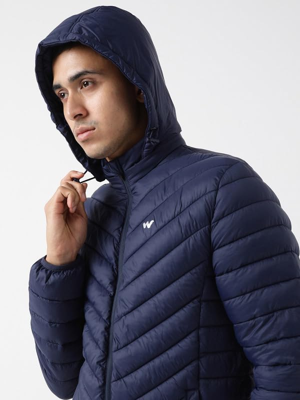 Wildcraft Men Nylon Husky Jacket (Navy1, XXXL)