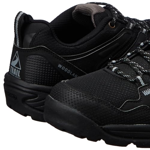 Woodland Men's Black MESH PU Casual shoes-11 UK (45EURO) (GC 6340024HS)
