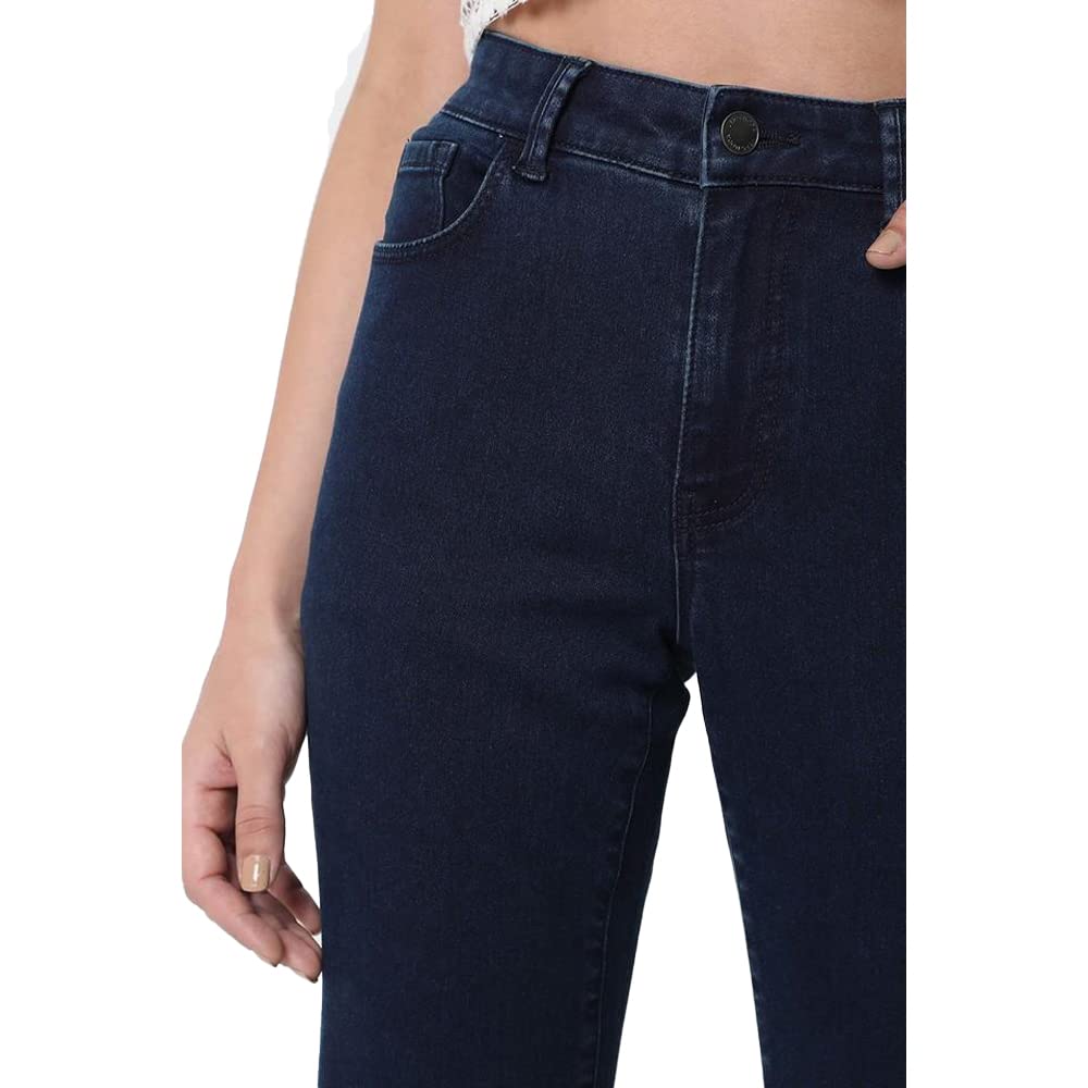 VERO MODA Women's Bootcut fit Blue Classic Jeans_31