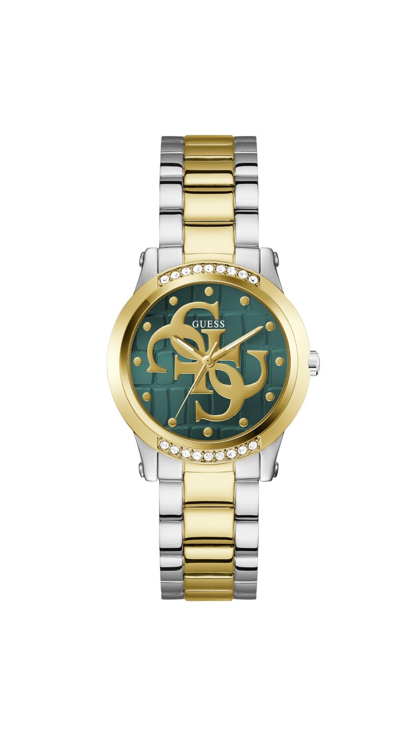 GUESS Analog Green Dial Women's Watch-GW0861L4