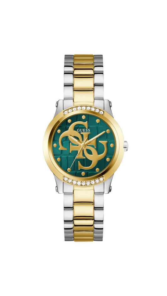 GUESS Analog Green Dial Women's Watch-GW0861L4