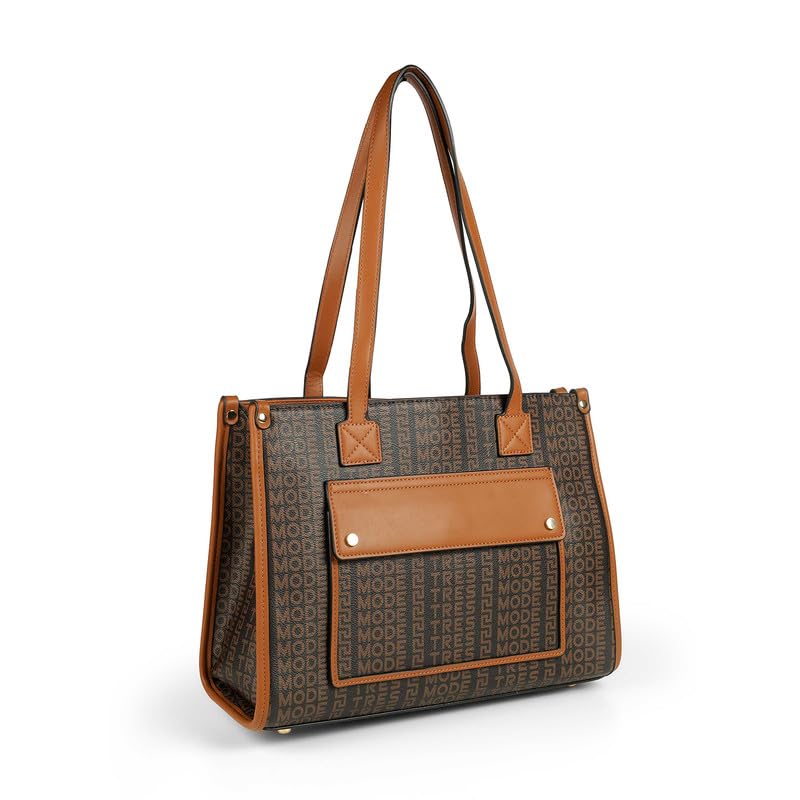 tresmode RIGA Brown Women's Vegan Leather Handbag