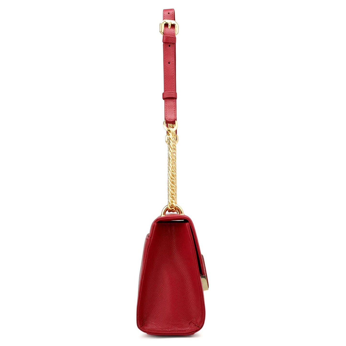 Da Milano Leather Shoulder Bag for Women - Purple