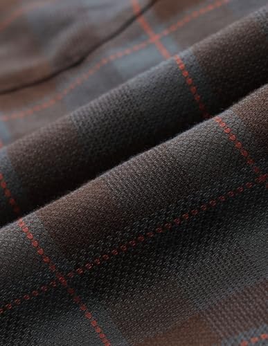 Arrow Sports Men's Slim Fit Shirt (ASAISH1588_Brown