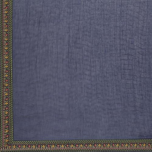 Rangriti Women's Cotton Kurta Set (RTRZ22187SS25NVY_Navy