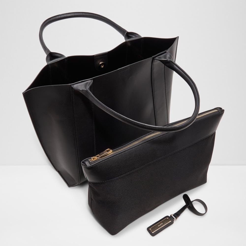 Aldo SPLISH Black Womens Satchel