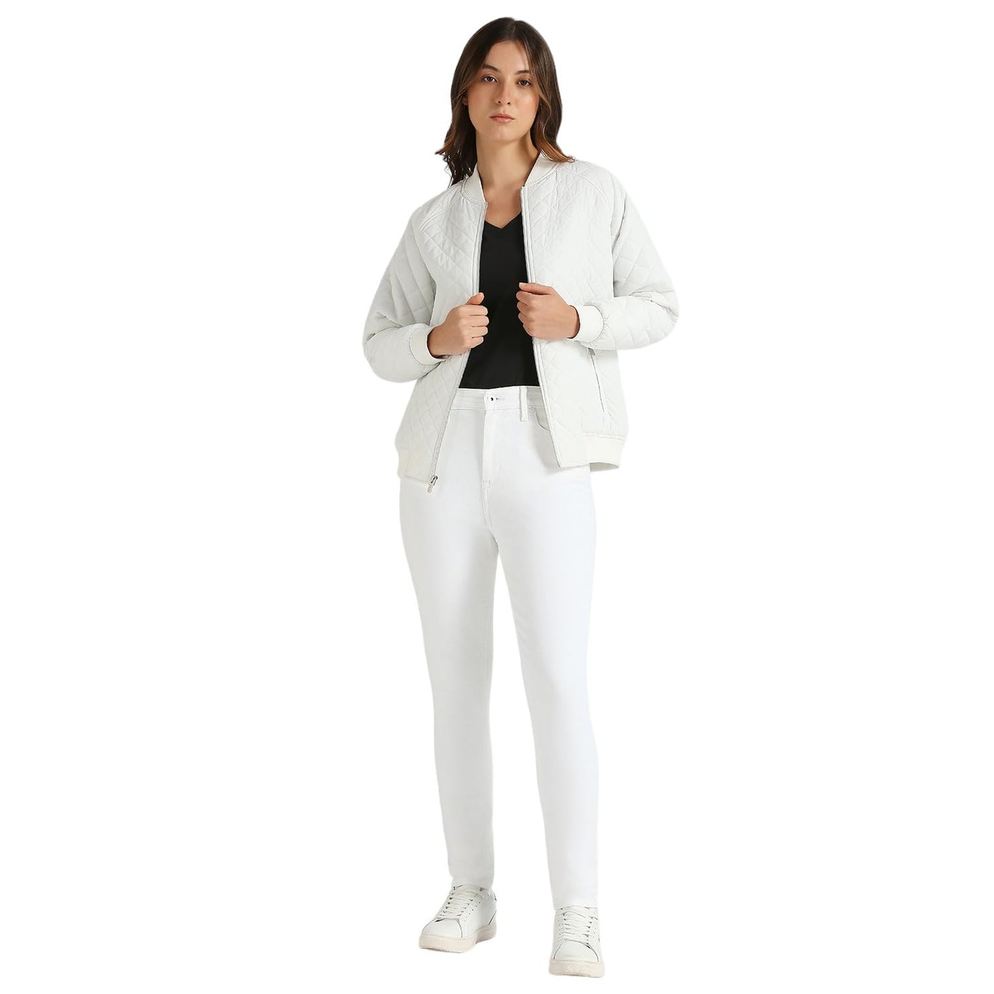 Pepe Jeans Women's Skinny Jeans (PL204938P578_White