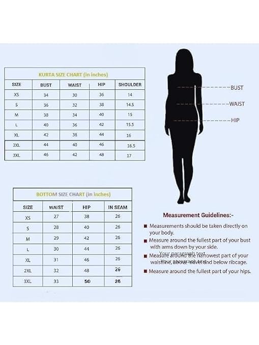 PARTHVI Women's Printed Cotton Anarkali Kurta and Pant with Dupatta Set (6X-Large Peach)