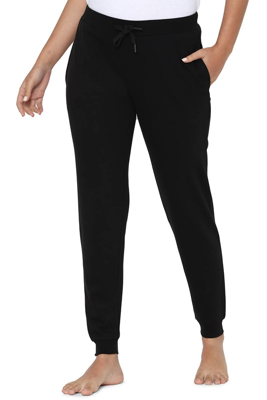 Allen Solly Women's Regular Fit Casual Pants (AHKBCRGP123860- Black_36)