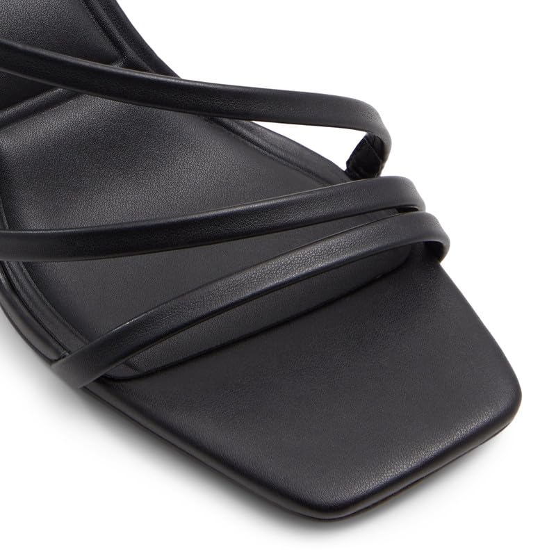 Aldo ATLANTICUS-IN001 Women Black Block Heel Sandals