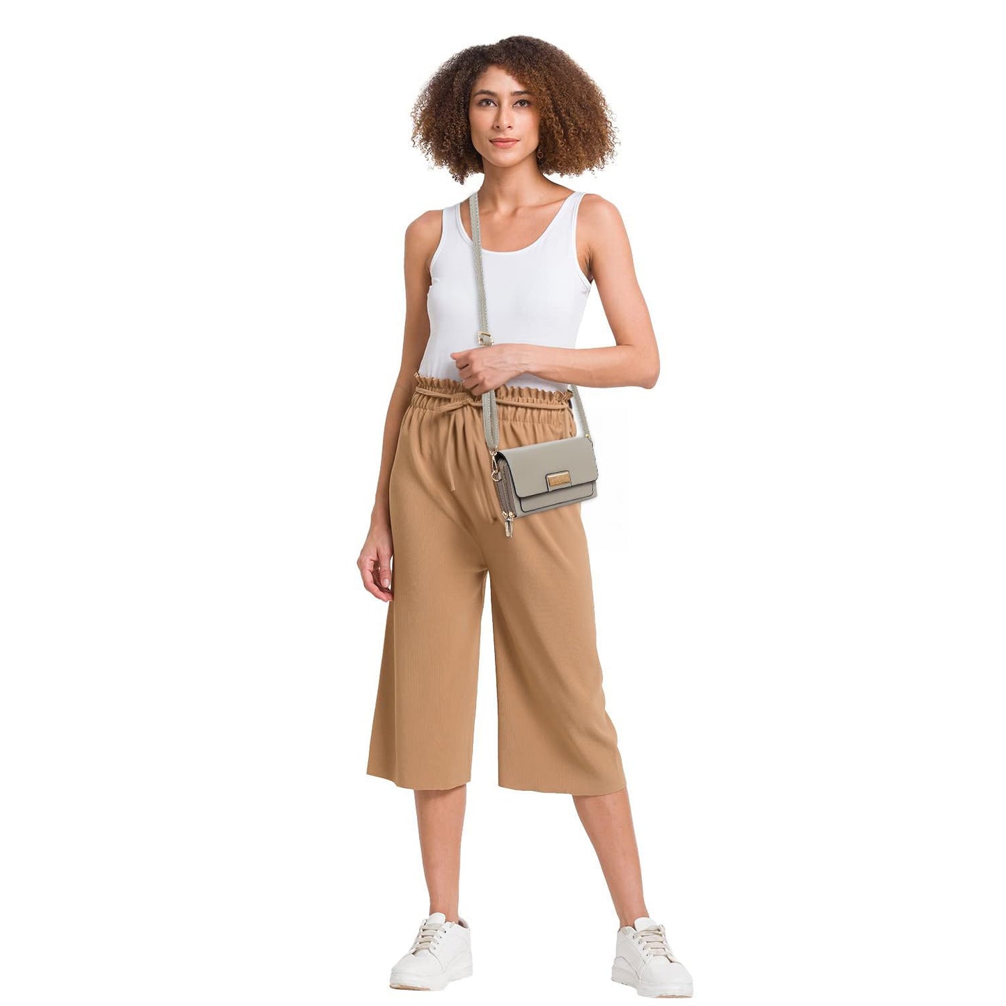 KENNETH COLE stylish & trendy Women's Broxa Flap Over Sling Bag | Ladies Purse Handbag for Women and Girls