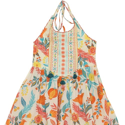 Biba Women's Multicolor Cotton Gathered Suit Set