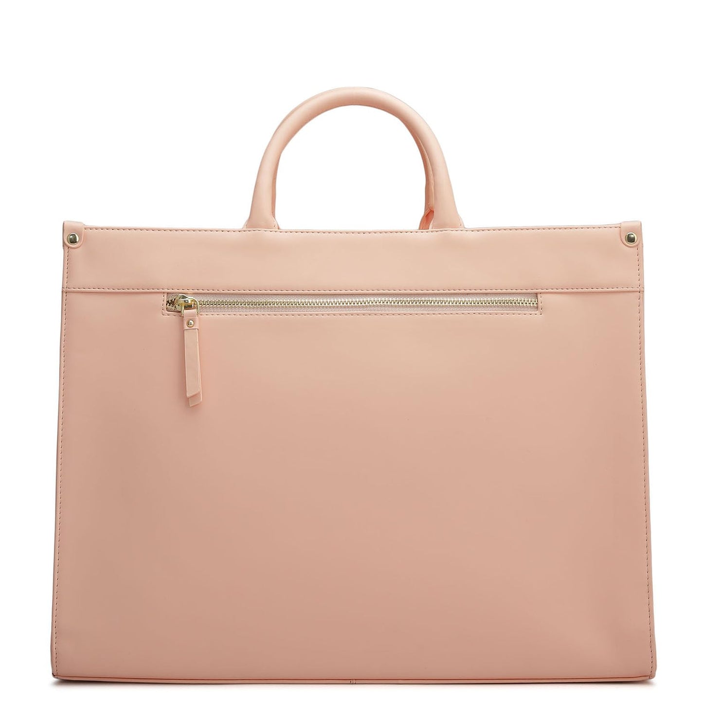 Da Milano Women's Leather Book Tote - Pink