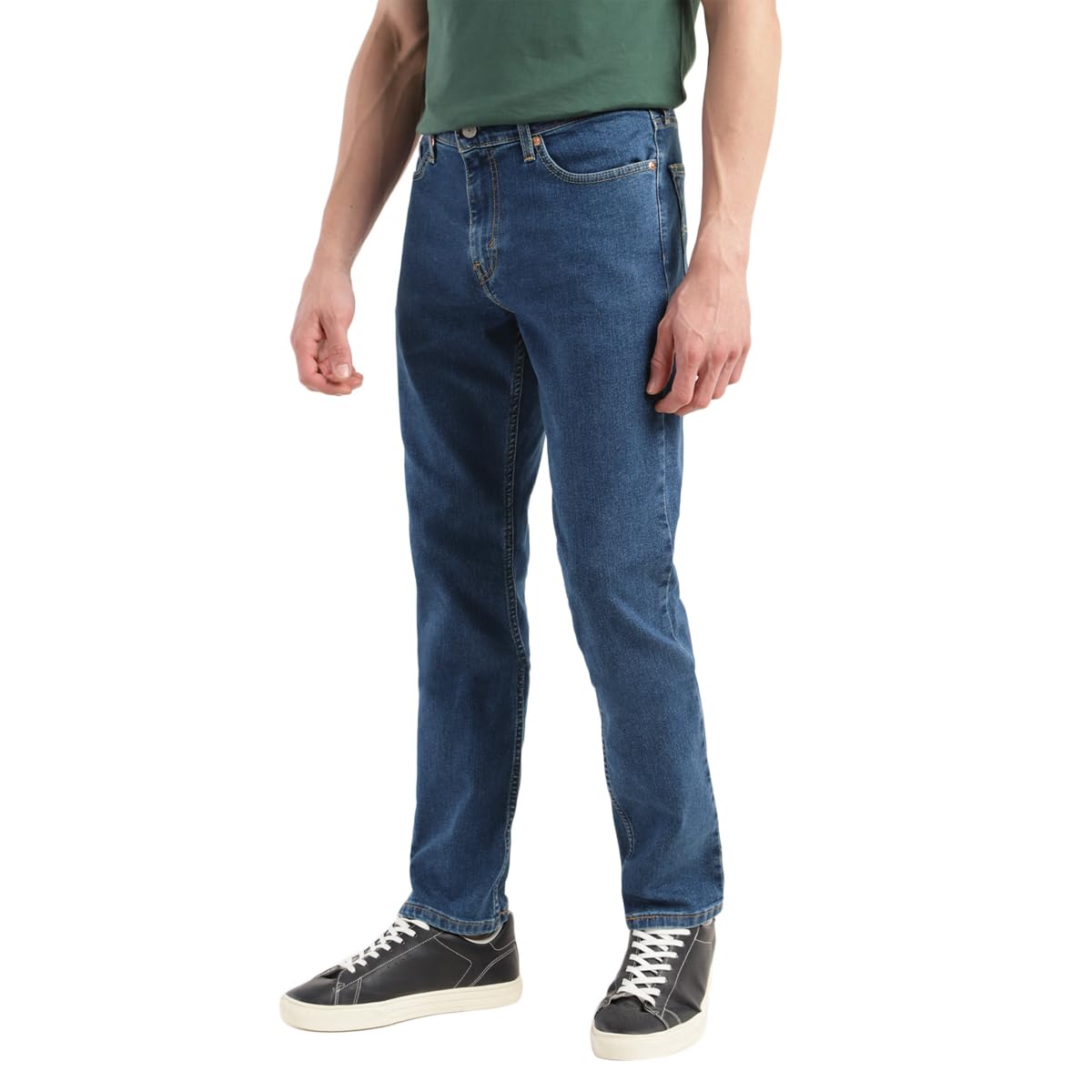 Levi's Men's Mid Rise 511 Slim Fit Mid-Rise Stretchable Jeans Blue, 34